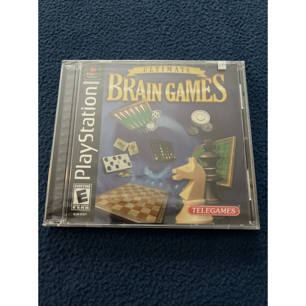 LQQK Ultimate Brain Games‎ PS1 PlayStation 1 Brand New FACTORY Sealed!